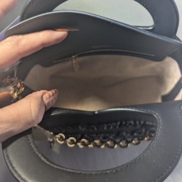 NWT Super Rare Tiffany & Co. Return To Tiffany Raised Logo Black Leather Purse - Picture 11 of 16